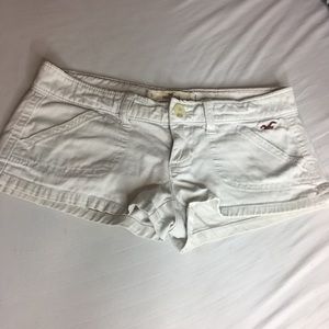 White Hollister Shorts